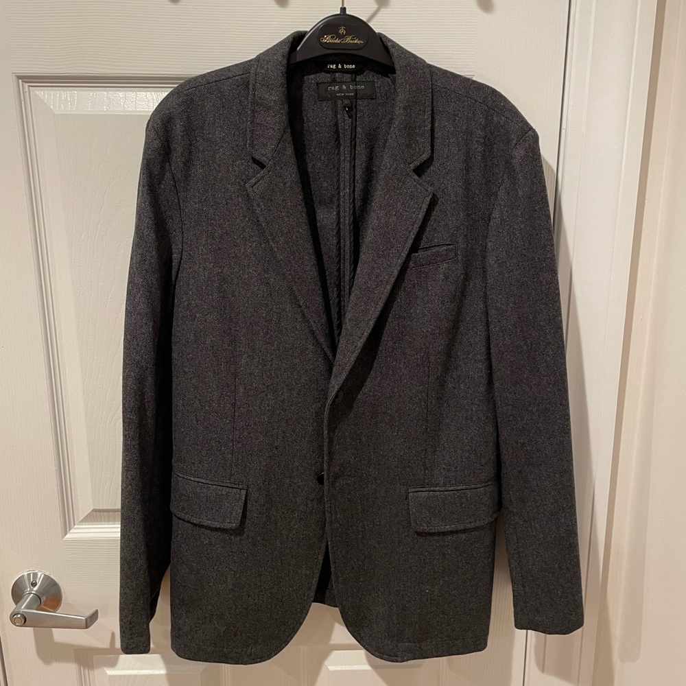 Rag & Bone Unstructured Wool Blazer